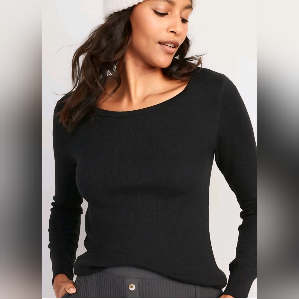 Old Navy Women's Long Sleeve Thermal Shirt